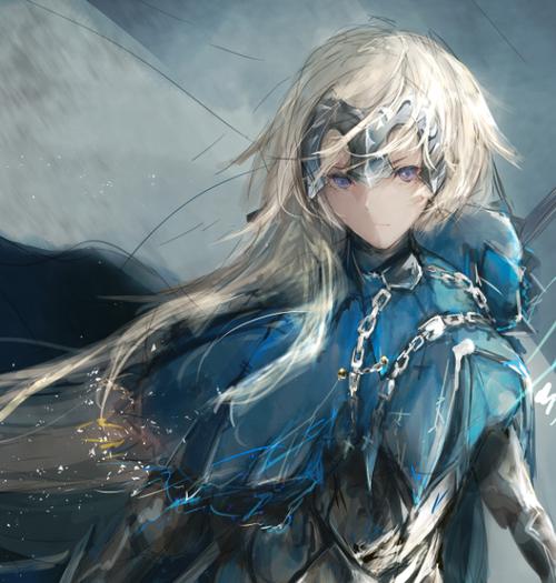 动漫《fate》系列圣女贞德高清壁纸鉴赏,优雅迷人的美