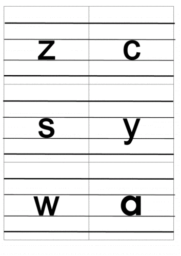 2020版自制小学汉语拼音字母表卡片-四格线带声调-pdfa4直接打印版.