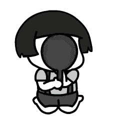 蘑菇头化妆表情包:我美吗