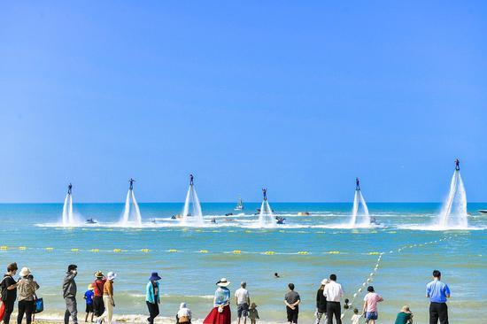乐东龙沐湾滨海乐园试营业 为市民游客提供新春休闲游玩好去处