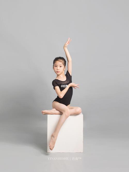 舞蹈写真儿童飘纱