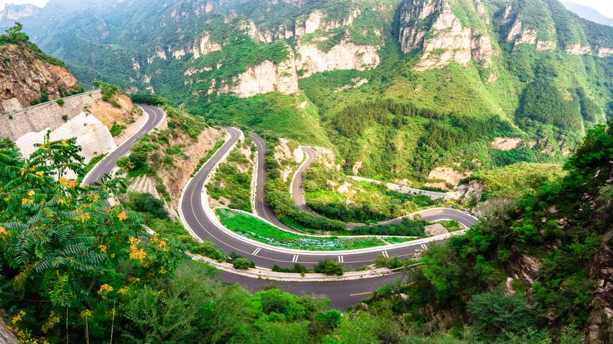 网红景点 房山 红井路 盘山公路