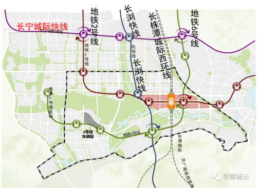 长沙4条地铁对接长宁线!
