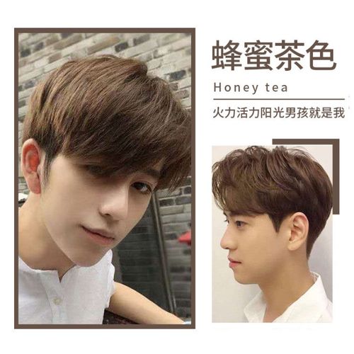 男士染发颜色大全2021,男生染发推荐颜色 男士染发剂彩色自己在家染学生潮色黑色2021流行色