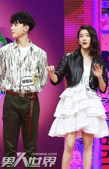 大学生来了第二季张雪迎第几期 现场与郭俊辰演绎高境界情侣装