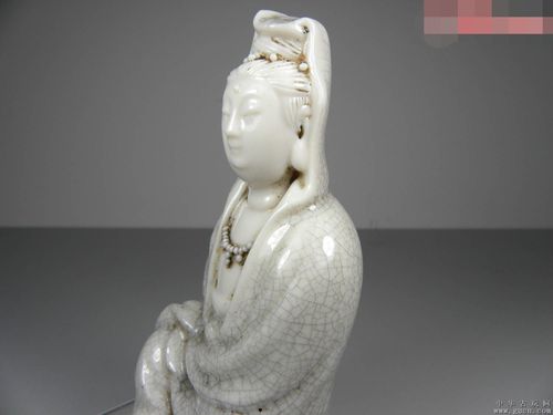 旷世佳作--【德化窑观音】名家何朝宗的作品■--稀少