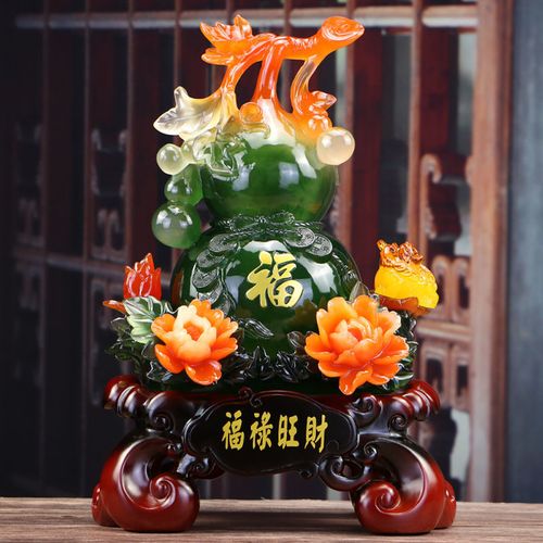 招财壁纸高清2020 旺财,招财壁纸手机壁纸 福禄旺财摆件招财镇宅葫芦摆设风水家居客厅装饰工艺