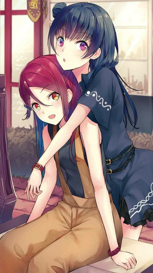 动漫 少女 双人组 二人同行