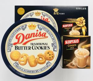 印尼进口食品 danisa/皇冠丹麦曲奇饼干681g 曲奇饼干包装盒