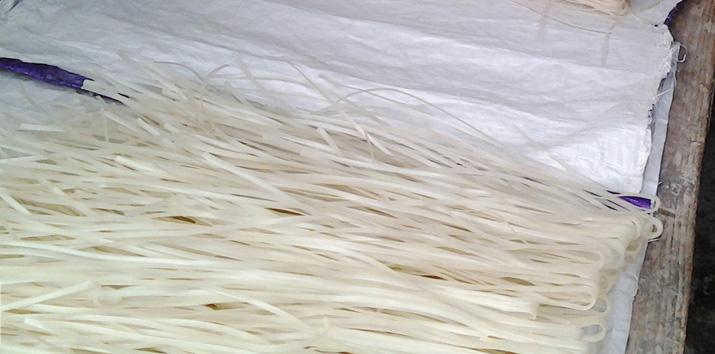 贵州特产遵义宽米粉全干米皮米粉 宽米粉宽米皮 宽米粉500g 5斤