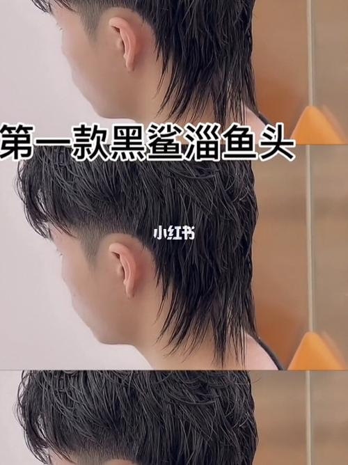 男生最吊最拽的狼尾鲻鱼头979797_男士发型_鲻鱼头_狼尾_男士