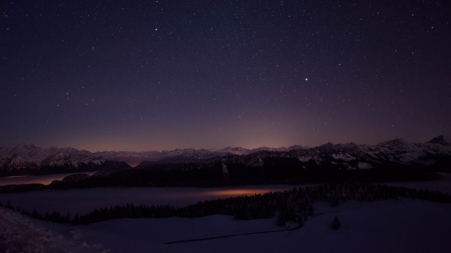 美丽的夜空星空图片(2/8)