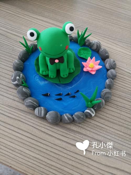07学前教育07小青蛙00超轻粘土作品_粘土_小青蛙_超轻粘土作品