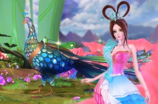 叶罗丽:孔雀和曼多拉师承一家,曼多拉大玉如意,孔雀有小玉如意
