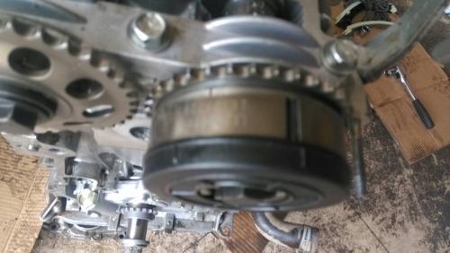 英伦4g15d发动机,正时链条怎么对,求高手指点