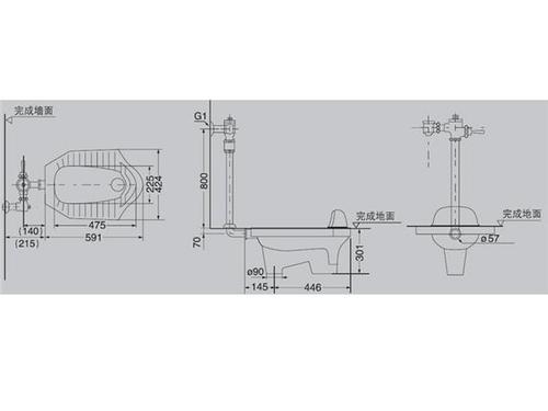 蹲便器坑距尺寸怎麼算 蹲便器尺寸介绍