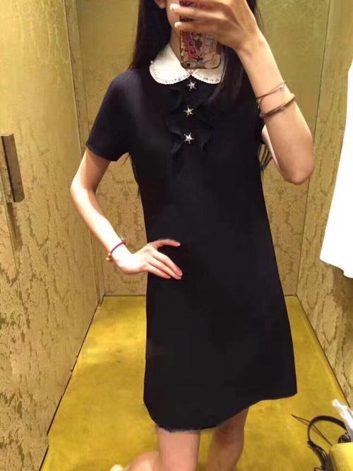 miumiu 钉珠爆款连衣裙