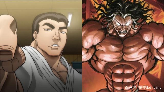 刃牙的尊重,克已败北.现在由我范马杰克来挑战你