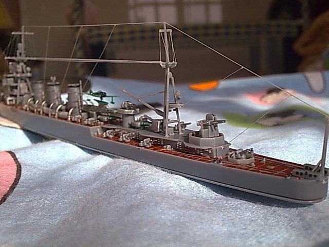 1/700(盗版田宫)日本二战轻巡洋舰长良