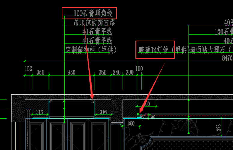 cad立吊顶立面图怎么画?