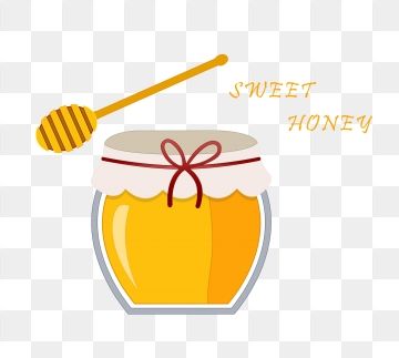 黄色背景 甜蜜蜜 蜂蜜促销 食品促销