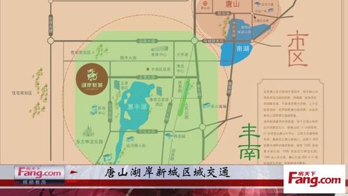 唐山湖岸新城区域交通介绍