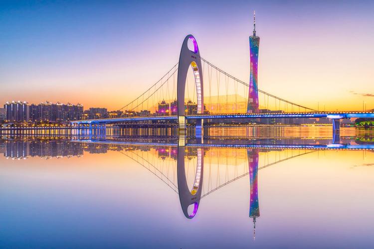 猎德大桥与小蛮腰 - 探图网,一个可售卖的高品质摄影社区