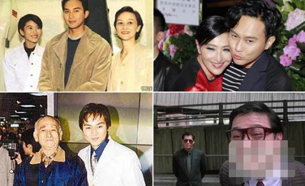 张智霖的舅舅曹查理,是着名的三级片男星,也是混血.      张智霖的