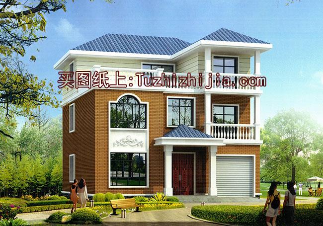 三层楼房设计图农村