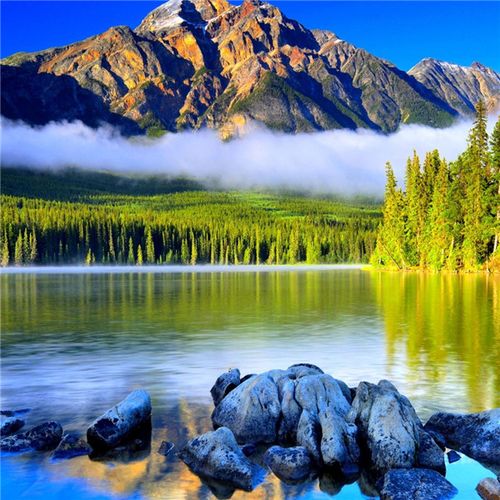 山川河流头像图片 高清好看的美丽山川河流图片头像
