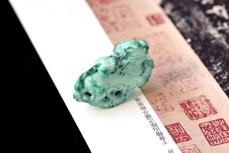 设计师作品|绿松石麒麟摆件