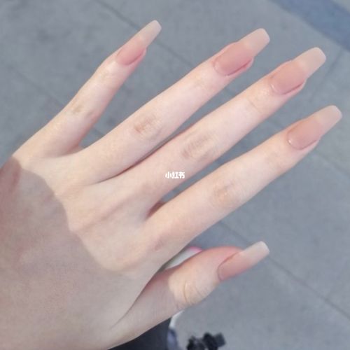 超温柔显白的磨砂纯色美甲～_美甲_纯色_显白_美甲分享_美妆_美甲