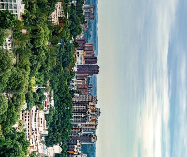 震撼长图360全景远眺乐山全貌