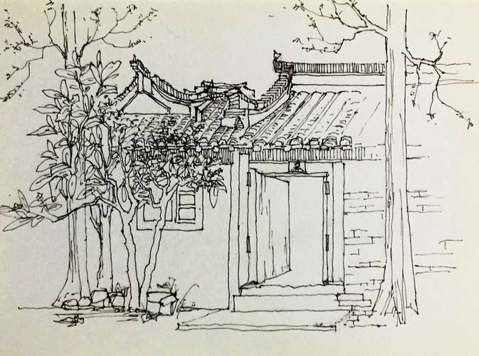 静静地寻访美美地写生(召家楼写生录)