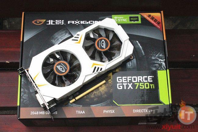 影驰同血脉 北影gtx750ti幽灵性价超强