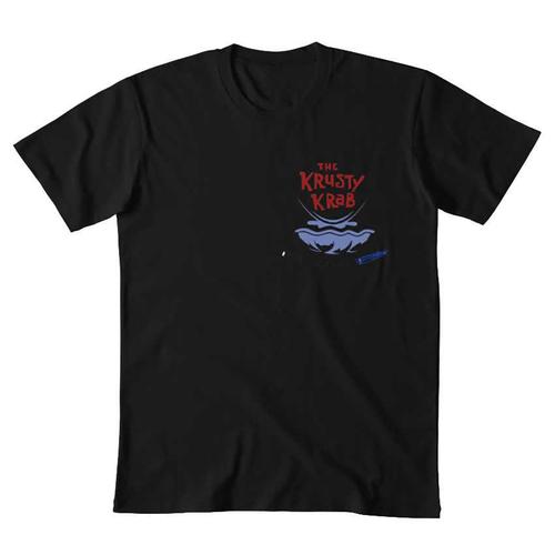 the krusty krab t shirt cartoon krusty krab food