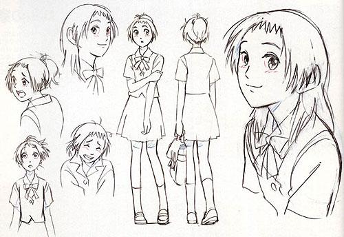 宫崎骏《猫的报恩》原画设定稿