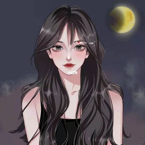 手绘头像一组女生头像闺蜜头像拽姐_头像_女生头像_手绘_情侣头像