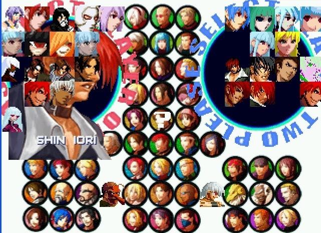 拳皇mugen200人版暴走八神人物包