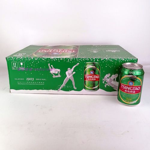青岛啤酒经典1903罐330ml24罐登州路一厂生产地青岛