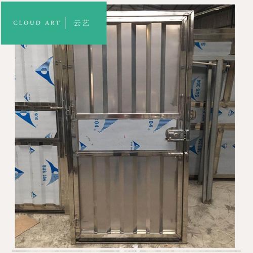 云艺不锈钢门 简易门 室内门 便宜不锈钢门 出租房门