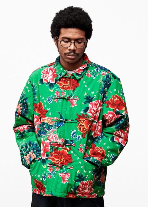 supreme最新春夏款设计,灵感来源东北大花袄?