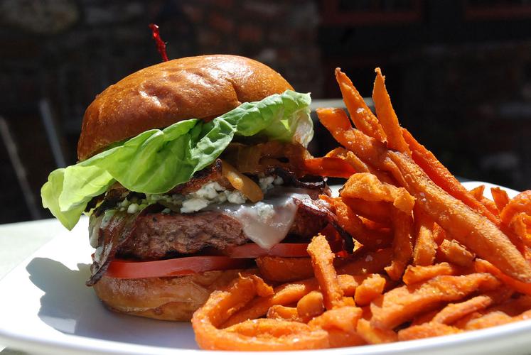the lumberyard"s signature burger