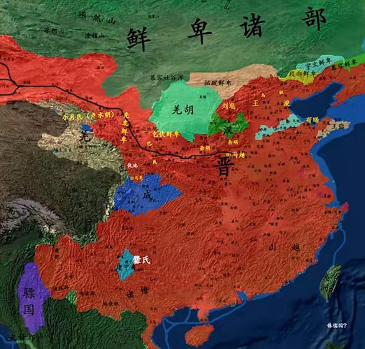 三分钟捋清历史老师都不想讲的五胡十六国混乱史