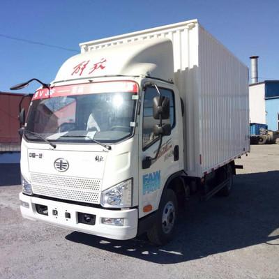 北京 一汽解放4.2米高栏厢车平板 箱车 降价促销 4.2米箱车