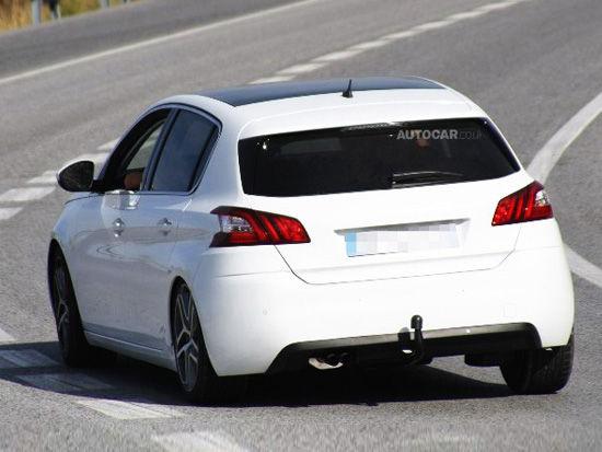 1.6t 6at 新一代标致308gti测试谍照曝光