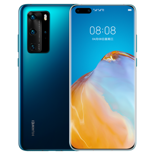 华为p40pro深海蓝,华为mate30pro翡冷翠 华为p40pro 5g双模手机 麒麟990处理器5000万像素超感知摄像头 深海蓝