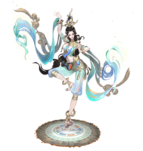 王者荣耀貂蝉遇见胡旋皮肤细节展示