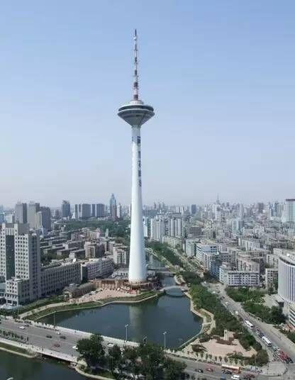 辽宁彩电塔简笔画