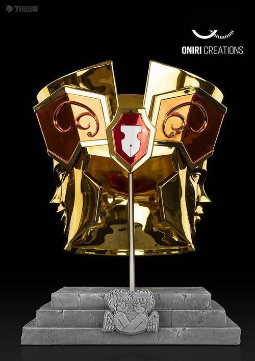 模玩资讯:oniri creations 1/1 双子座黄金圣斗士 限定头盔